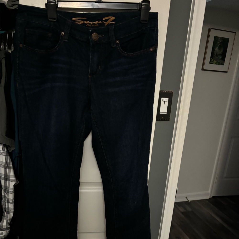 Seven baby boot cut jeans